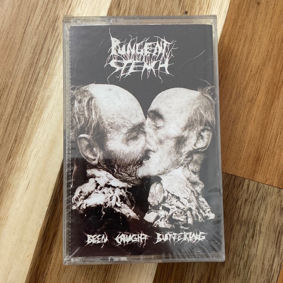 PUNGENT STENCH Been Caught Buttering 1991 Cassette (Collectible) Nuclear Blast - Picture 1 of 6